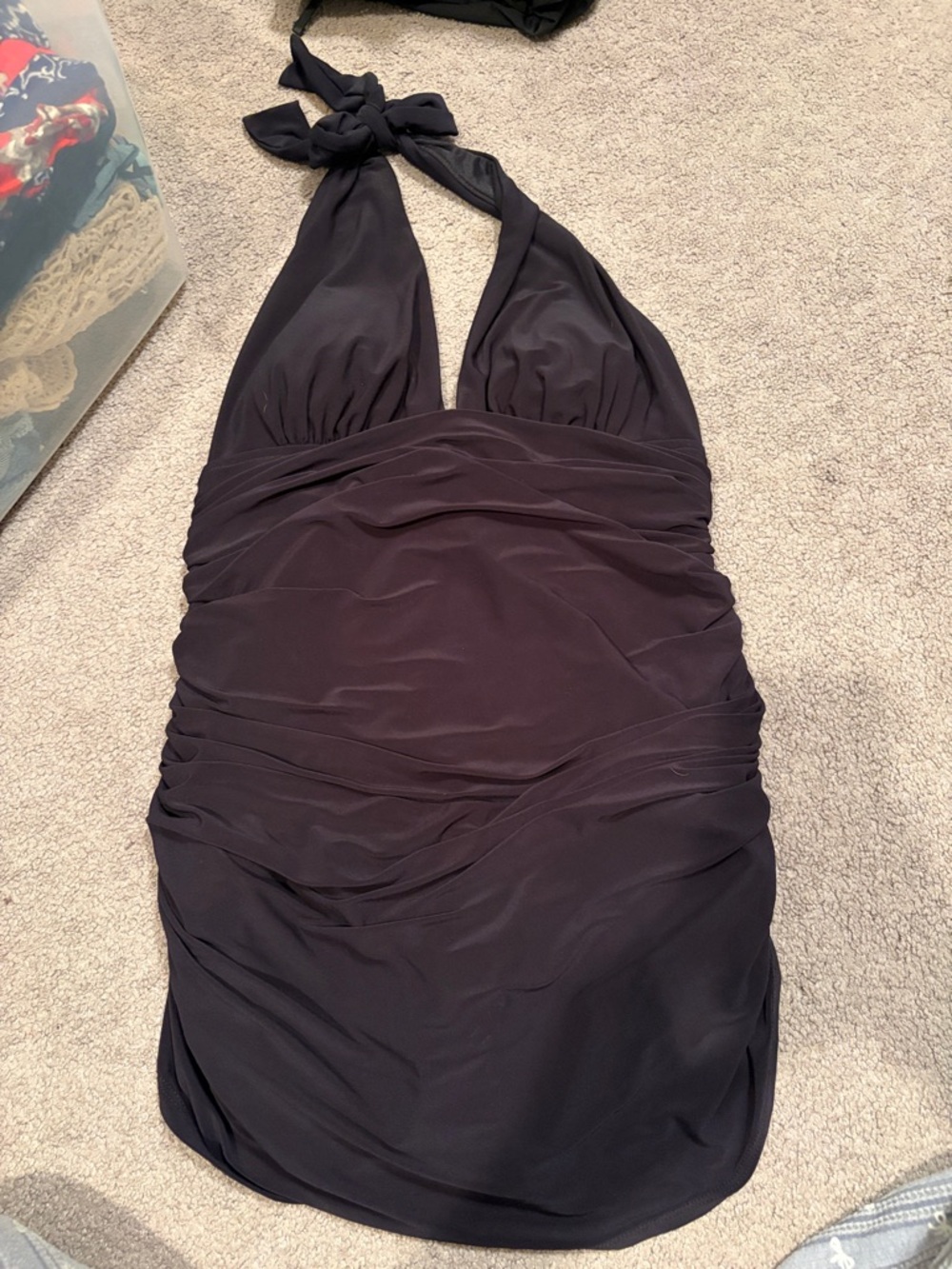 Magicsuit Black Halter One-Piece Swimsuit